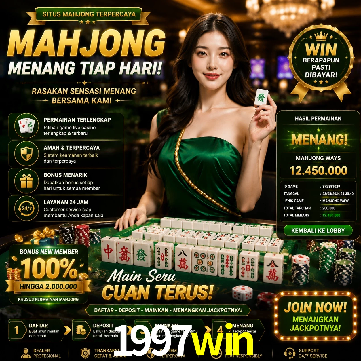 Cashback VIP 1997win - reembolso semanal